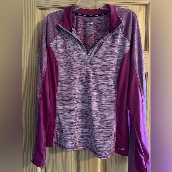 Women’s Avia Purple Pullover 1/4 Zippered Front Size XXL - Picture 1 of 7